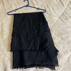 Lord & Taylor Silk and Wool Scarf